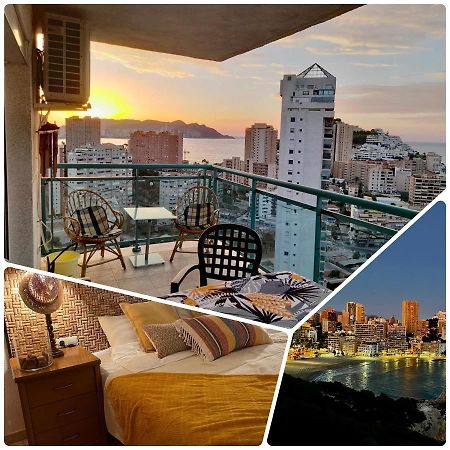 Traveler'S Beach Apartment With Sea View, Free Coffee & Parking Бенидорм Екстериор снимка